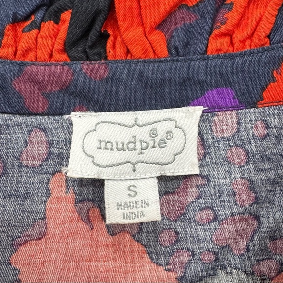 Mudpie Christine Midi Tiered poppy dress Sz Small Like New - Picture 5 of 5